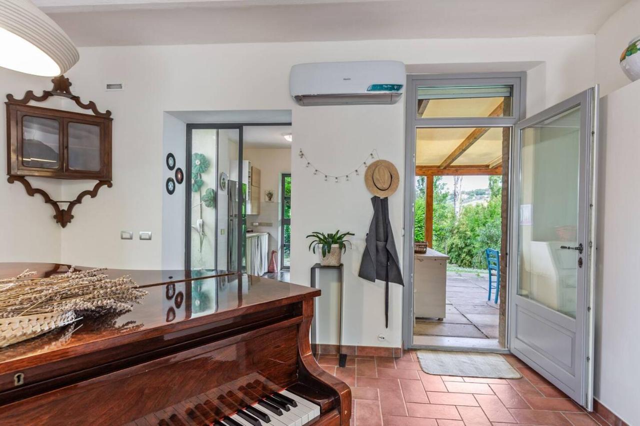 Grande Villa Storica Per Vacanze Con Giardino Privato E Piscina Ostra Dış mekan fotoğraf